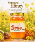 Pure Mustard Honey – Raw, Natural & Unprocessed | Believe Honey